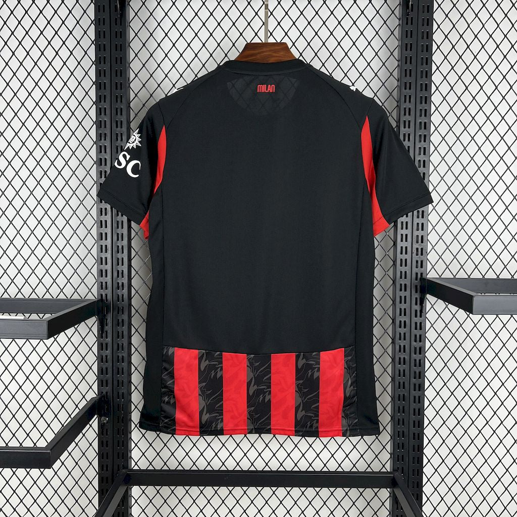 Camisa Milan Home 25/26 Versão Torcedor Masculina MC0079