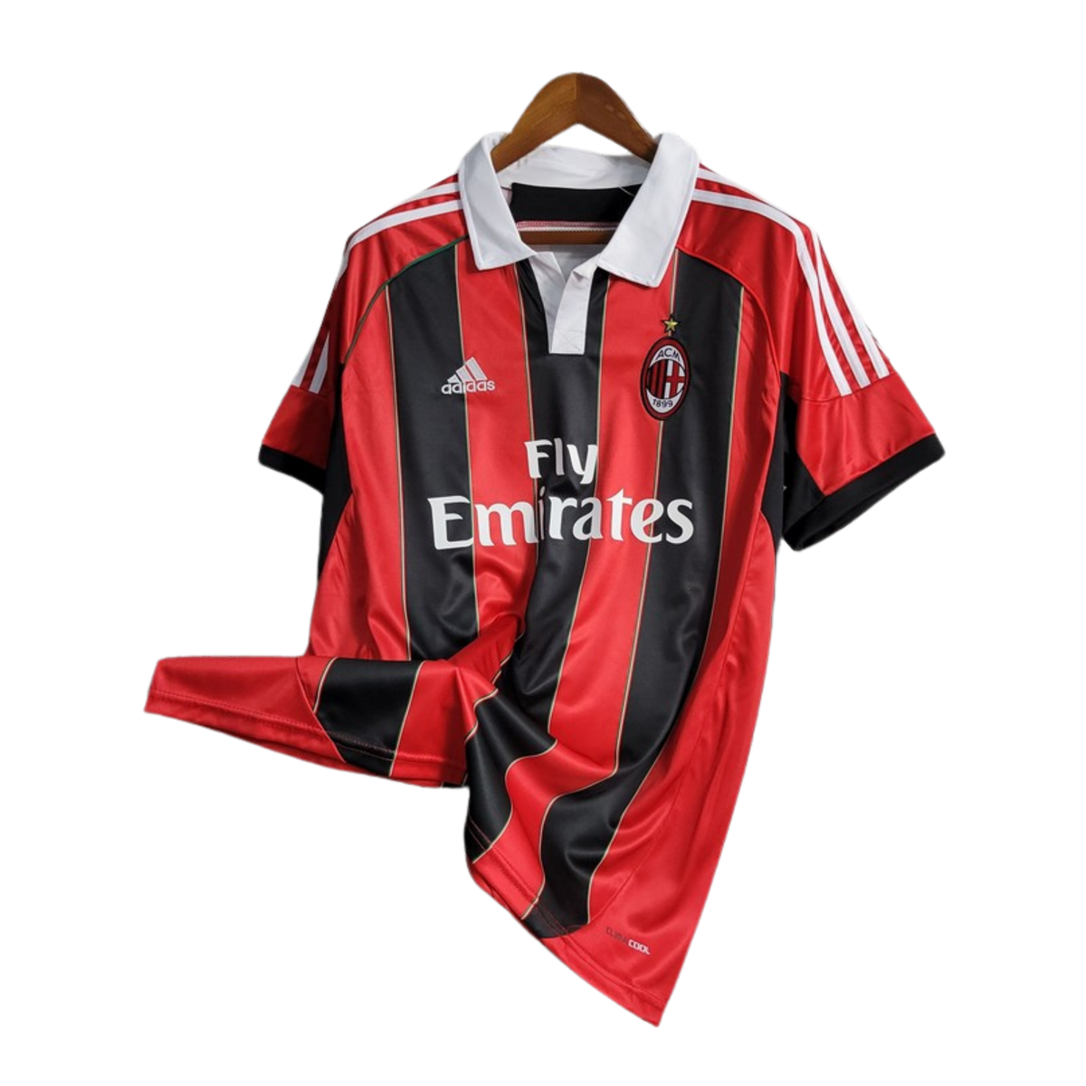 Camisa Milan Retrô Home 12/13 Versão Torcedor Masculina MC9035