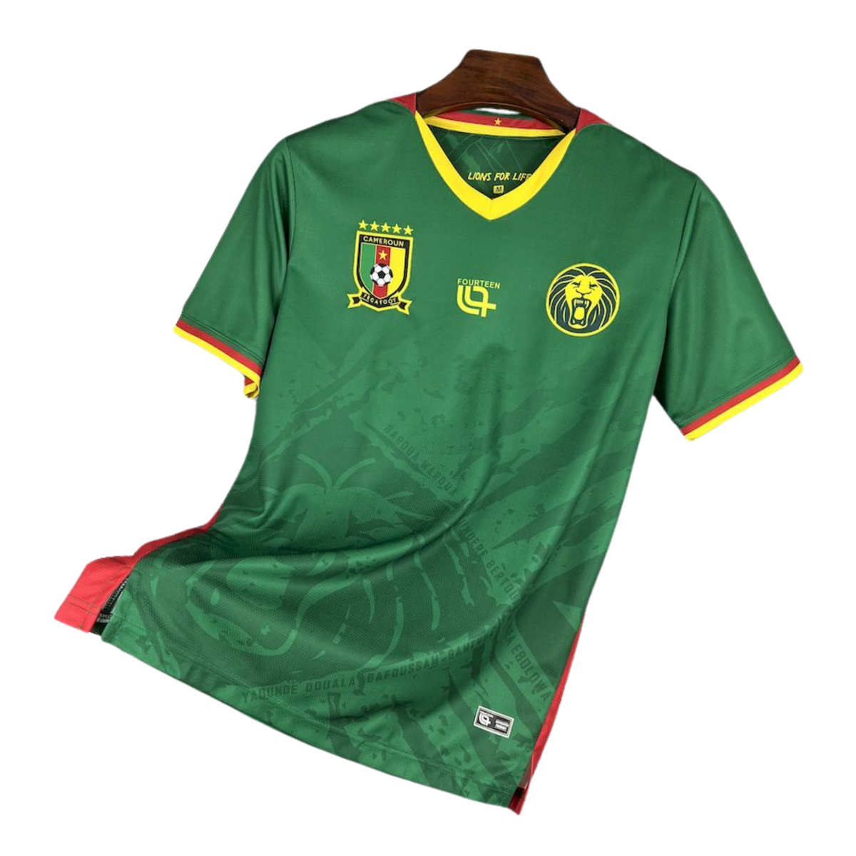 Camisa Camarões Home 25/26 Versão Torcedor Masculina MC0130