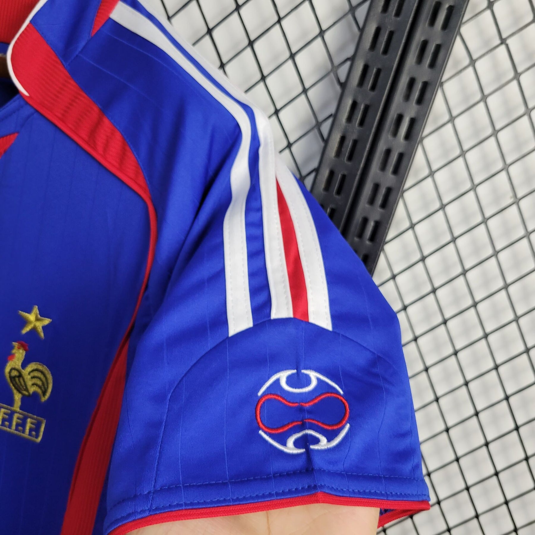 Camisa França Retrô Home 2006 Versão Torcedor Masculina MC9045