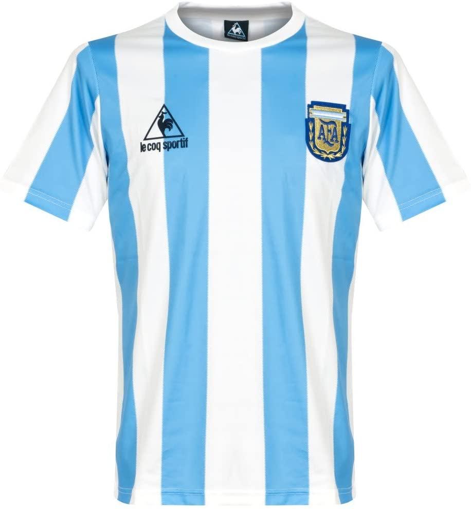 Camisa Argentina Maradona Retrô Home 1986 Versão Torcedor Masculina MC9040