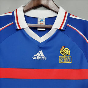 Camisa França Retrô Home 1998 Versão Torcedor Masculina MC9042